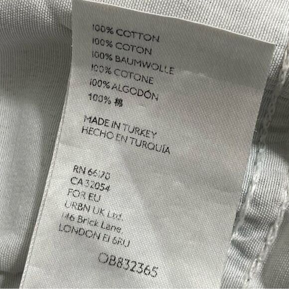 We the Free People Maggie Straight Leg Distressed Denim Women’s Sz 27 Blue Jeans - Picture 9 of 11